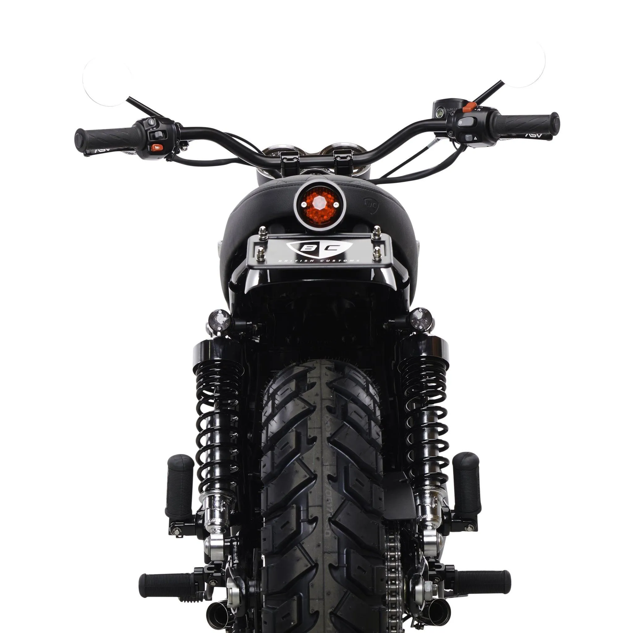 Plug & Play Retro Turn Signals for Triumph Motorcycles (2016 ) | Rear Shock Mount