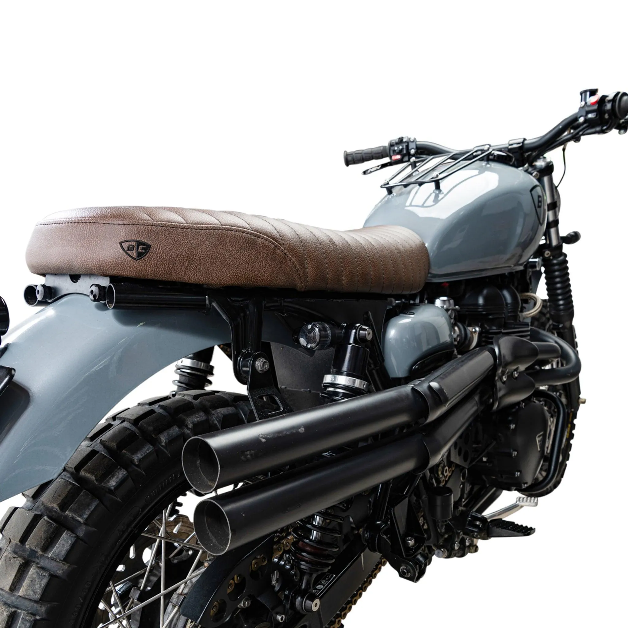 Plug & Play Retro Turn Signals for Triumph Motorcycles (2016 ) | Rear Shock Mount
