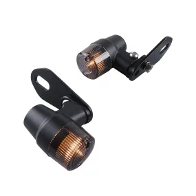 Plug & Play Retro Turn Signals for Triumph Motorcycles (2016 ) | Rear Shock Mount