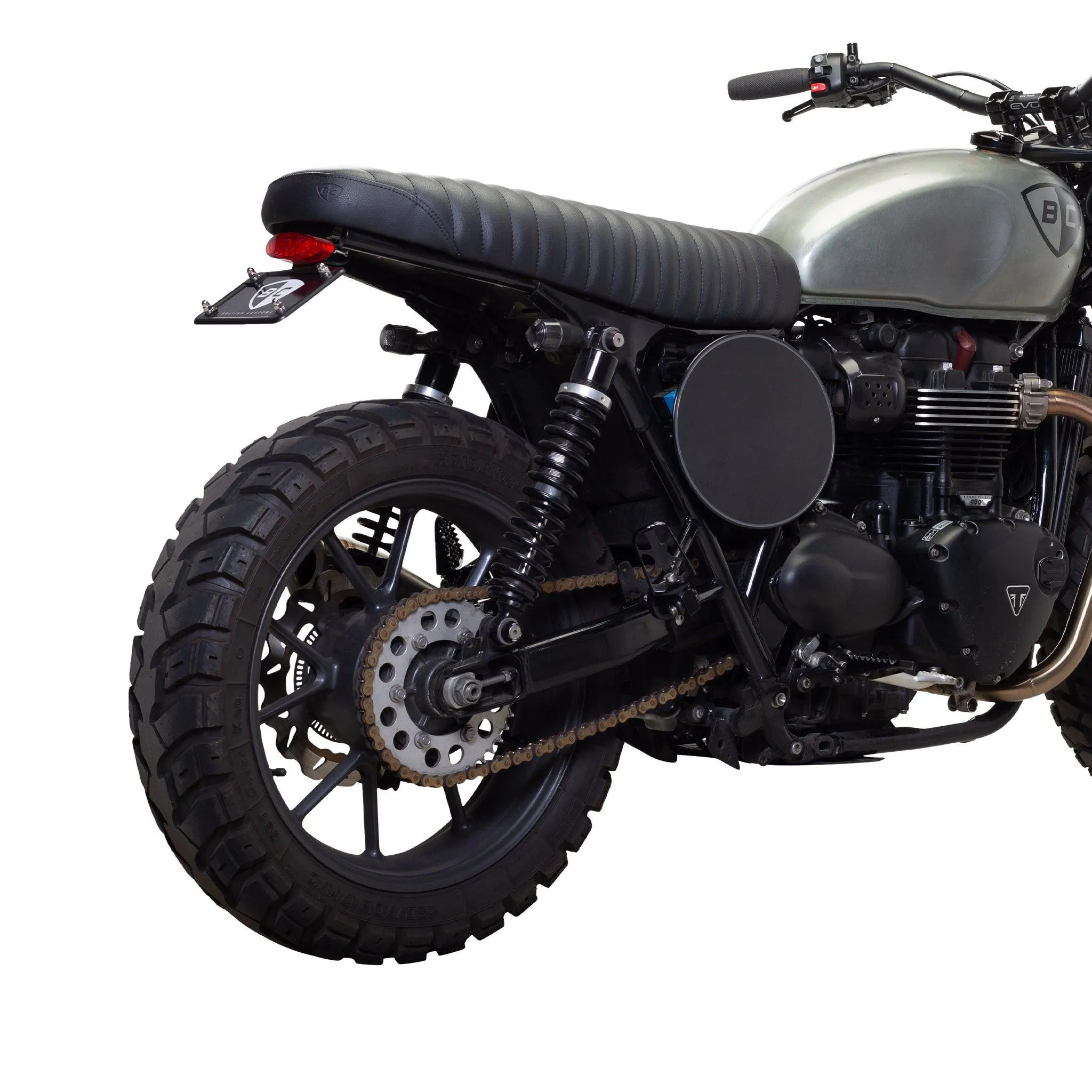 Plug & Play Retro Turn Signals for Triumph Motorcycles (2016 ) | Rear Shock Mount
