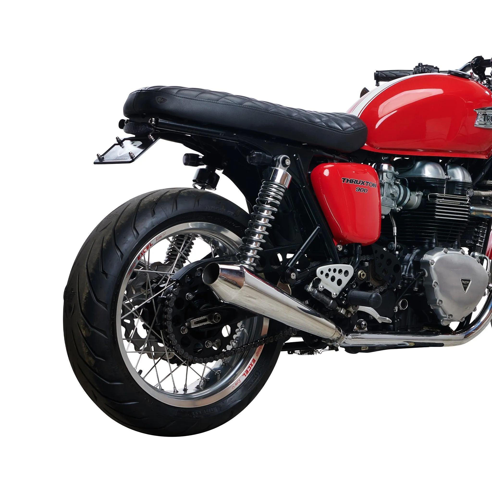 Plug & Play Retro Turn Signals for Triumph Motorcycles (2016 ) | Rear Shock Mount