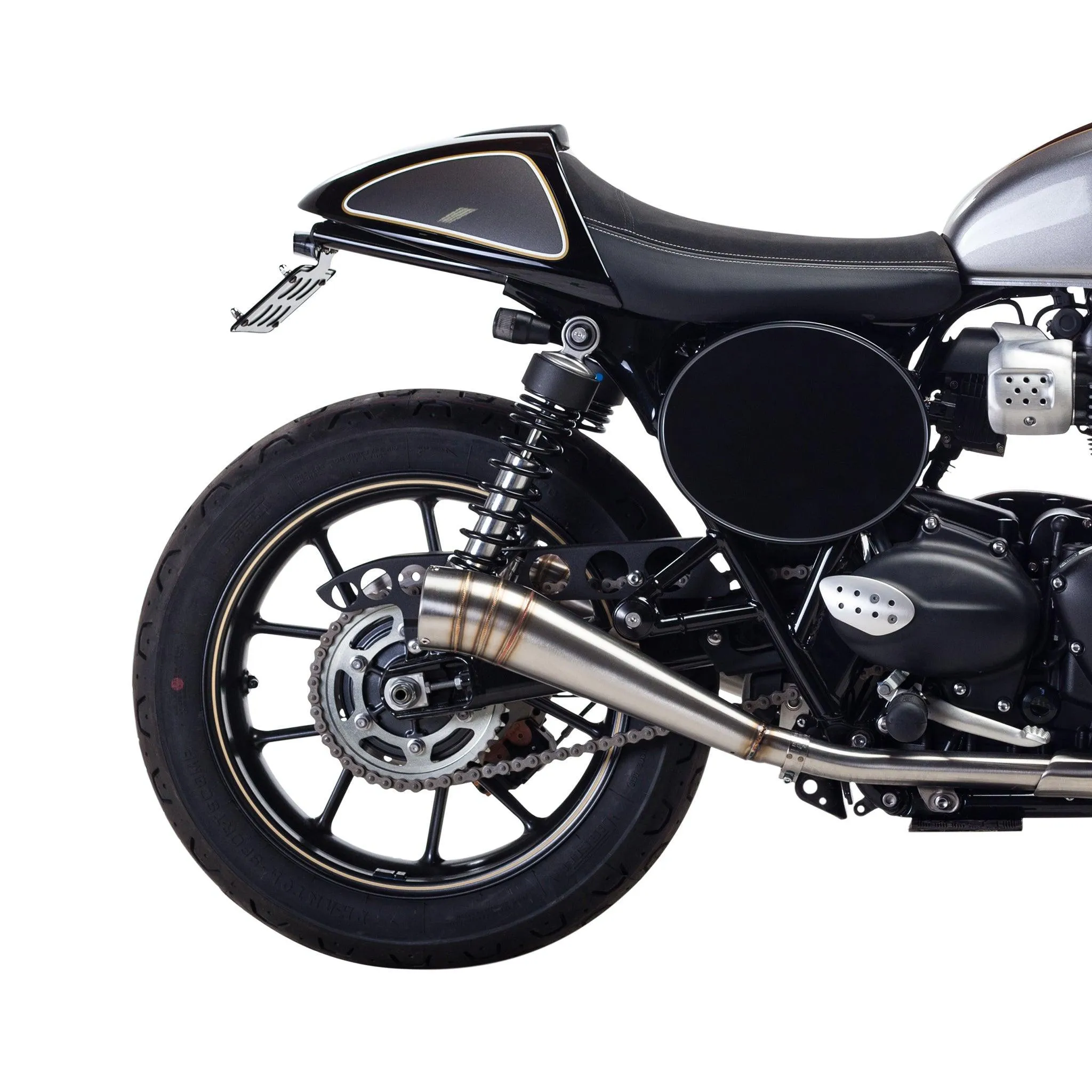 Plug & Play Retro Turn Signals for Triumph Motorcycles (2016 ) | Rear Shock Mount