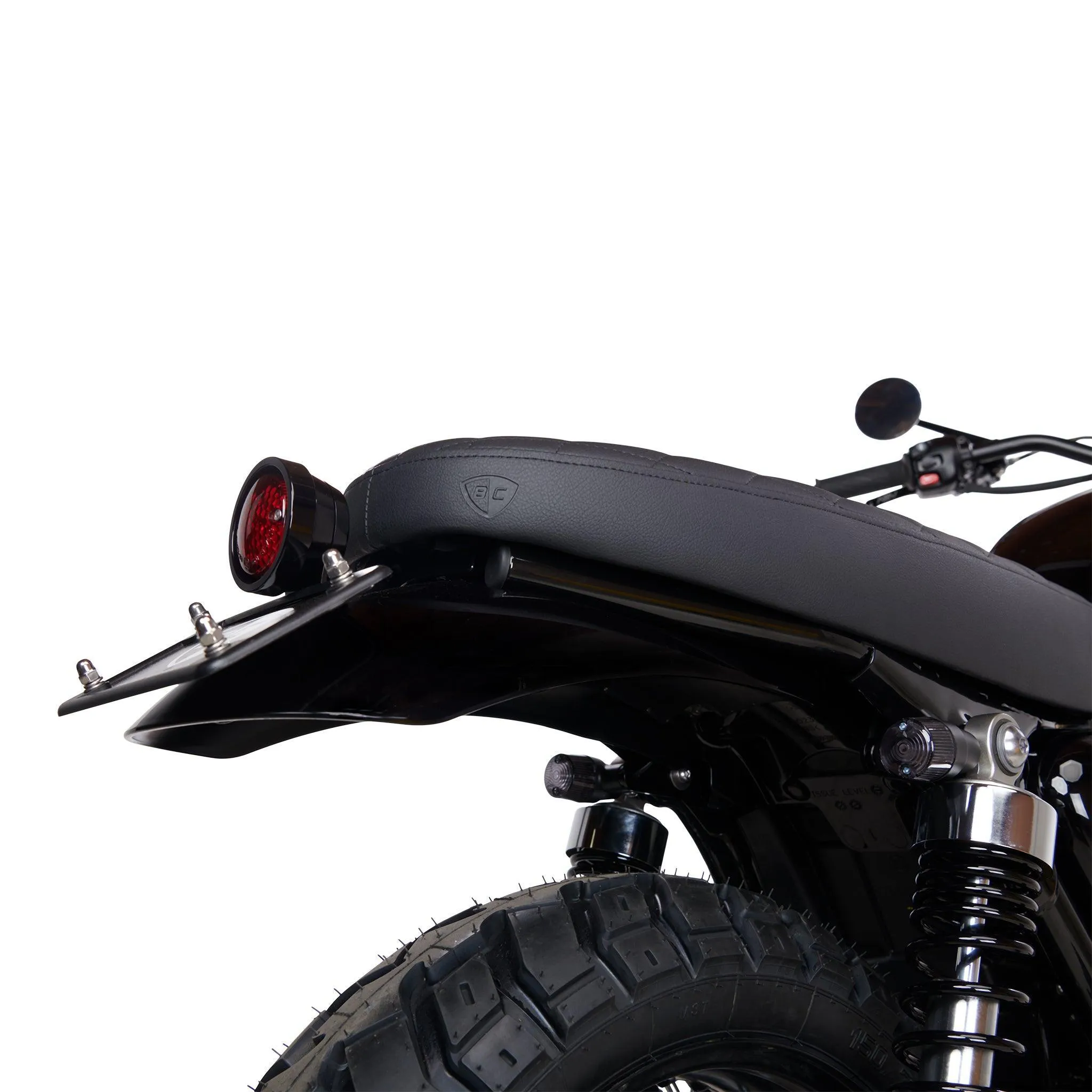 Plug & Play Retro Turn Signals for Triumph Motorcycles (2016 ) | Rear Shock Mount