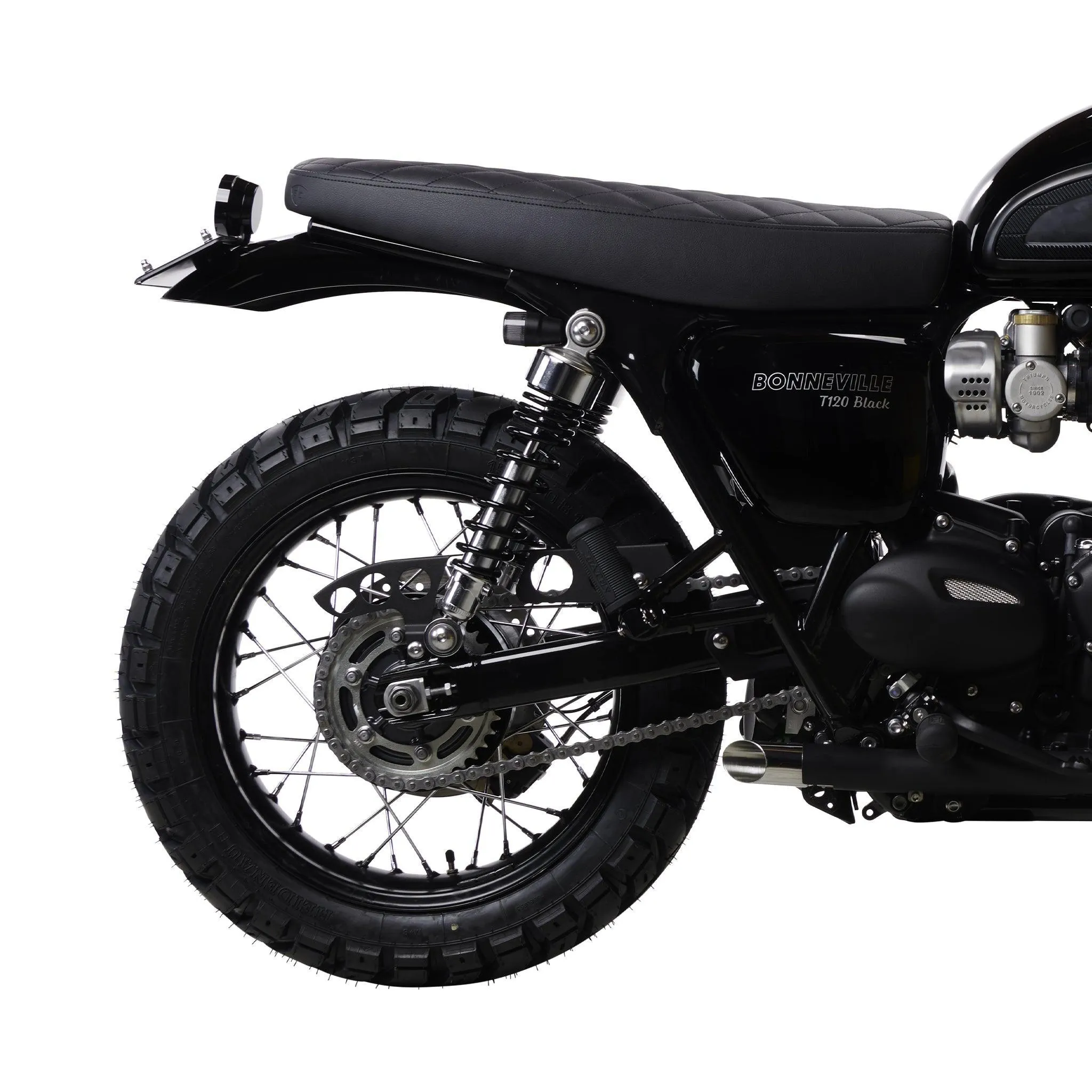 Plug & Play Retro Turn Signals for Triumph Motorcycles (2016 ) | Rear Shock Mount