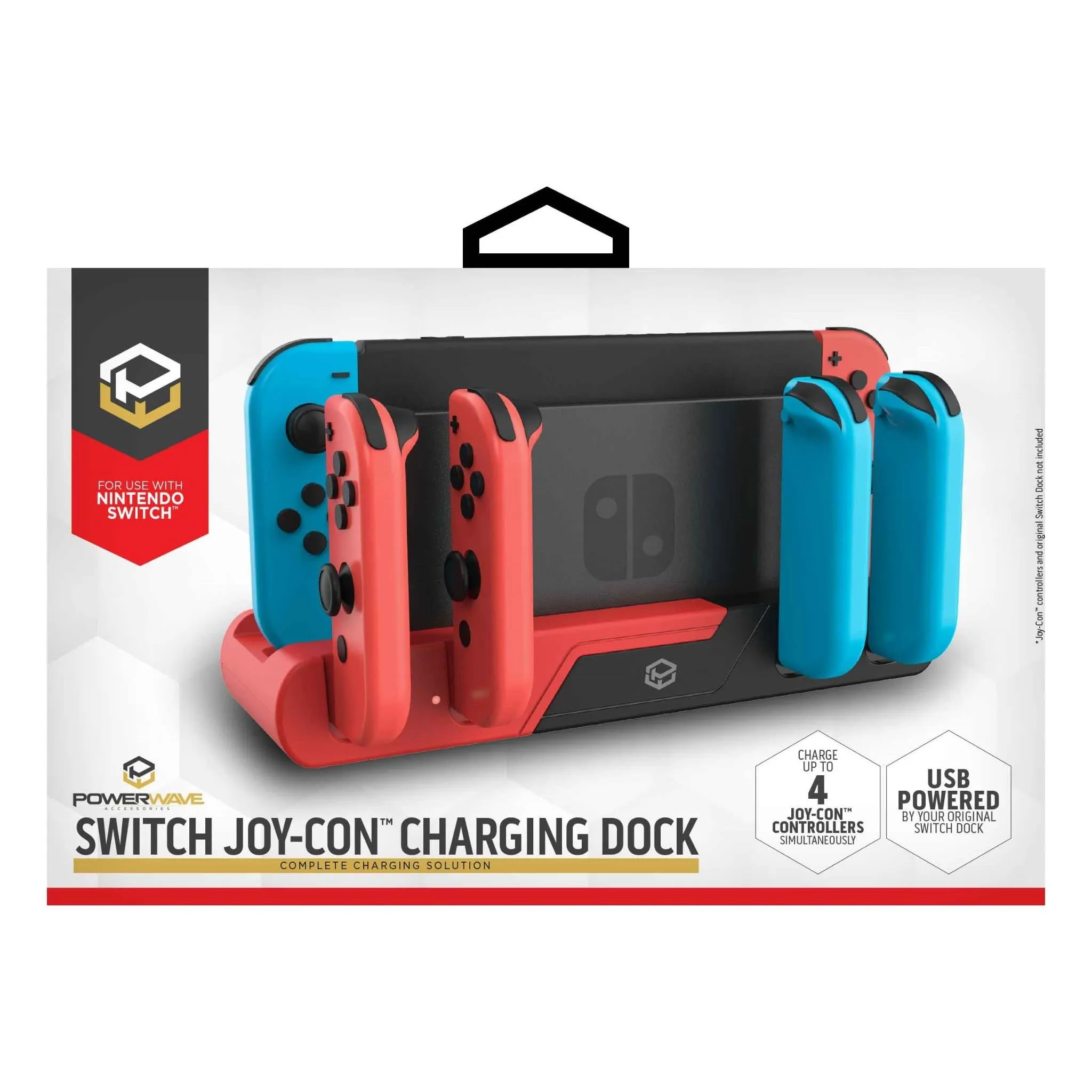 Powerwave Switch Joy Con Charging Dock for Nintendo Switch