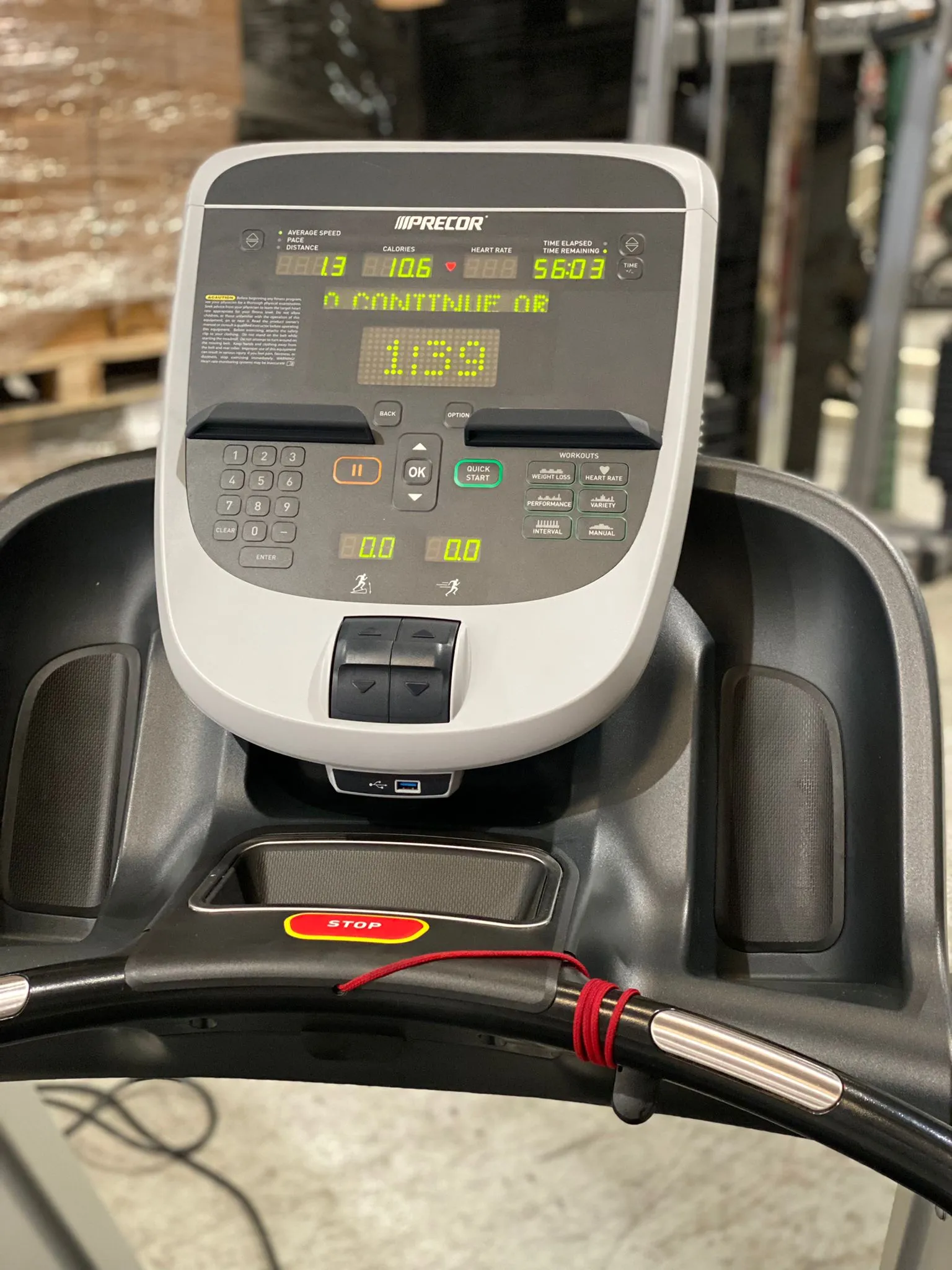 Precor TRM 835 V2 Treadmill w/P30 Console - Reconditioned