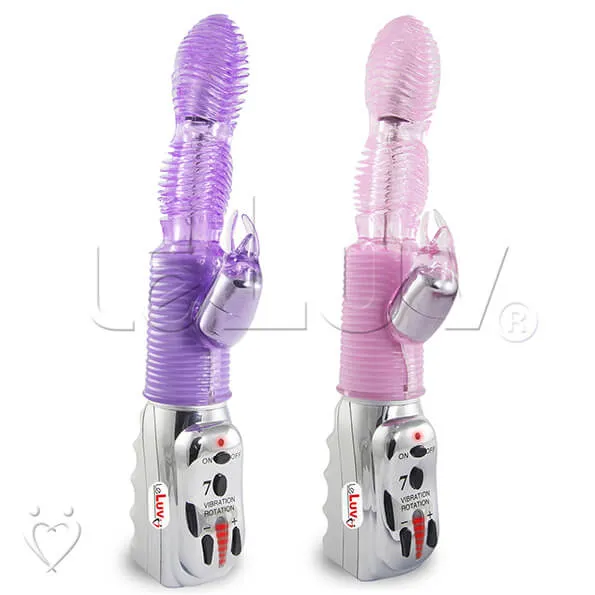 Rabbit Vibrator TRIPLE NIRVANA Twirling Multispeed