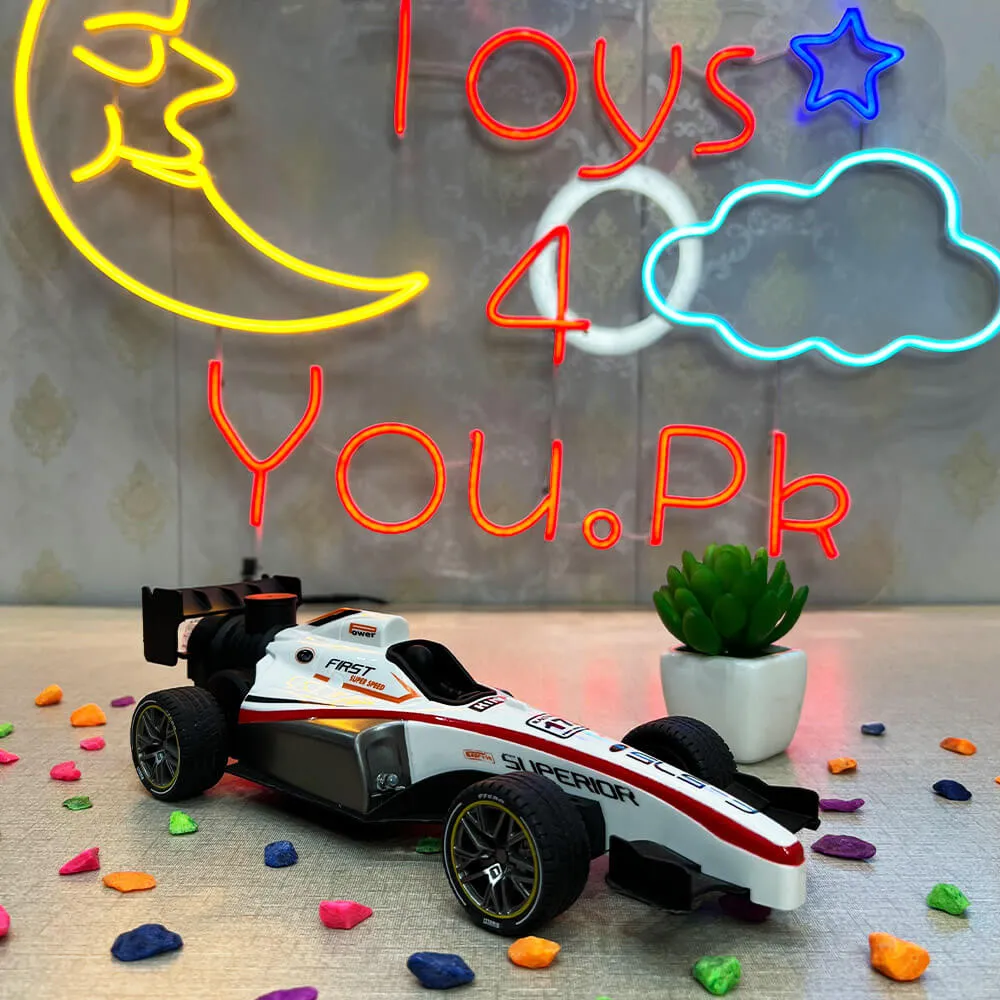 RC DRIFT HIGH SPEED F1 RACING CAR WITH SMOKE