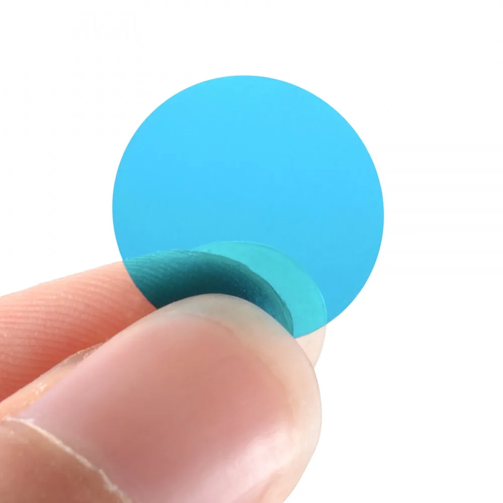 Removable Logo Power Button LED Light Blue Color Change Sticker Decal for Xbox One Console -GX00083E*5