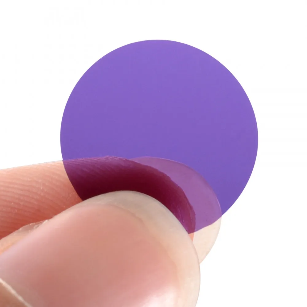 Removable Logo Power Button LED Purple Color Change Sticker Decal for Xbox One Console -GX00083P*5