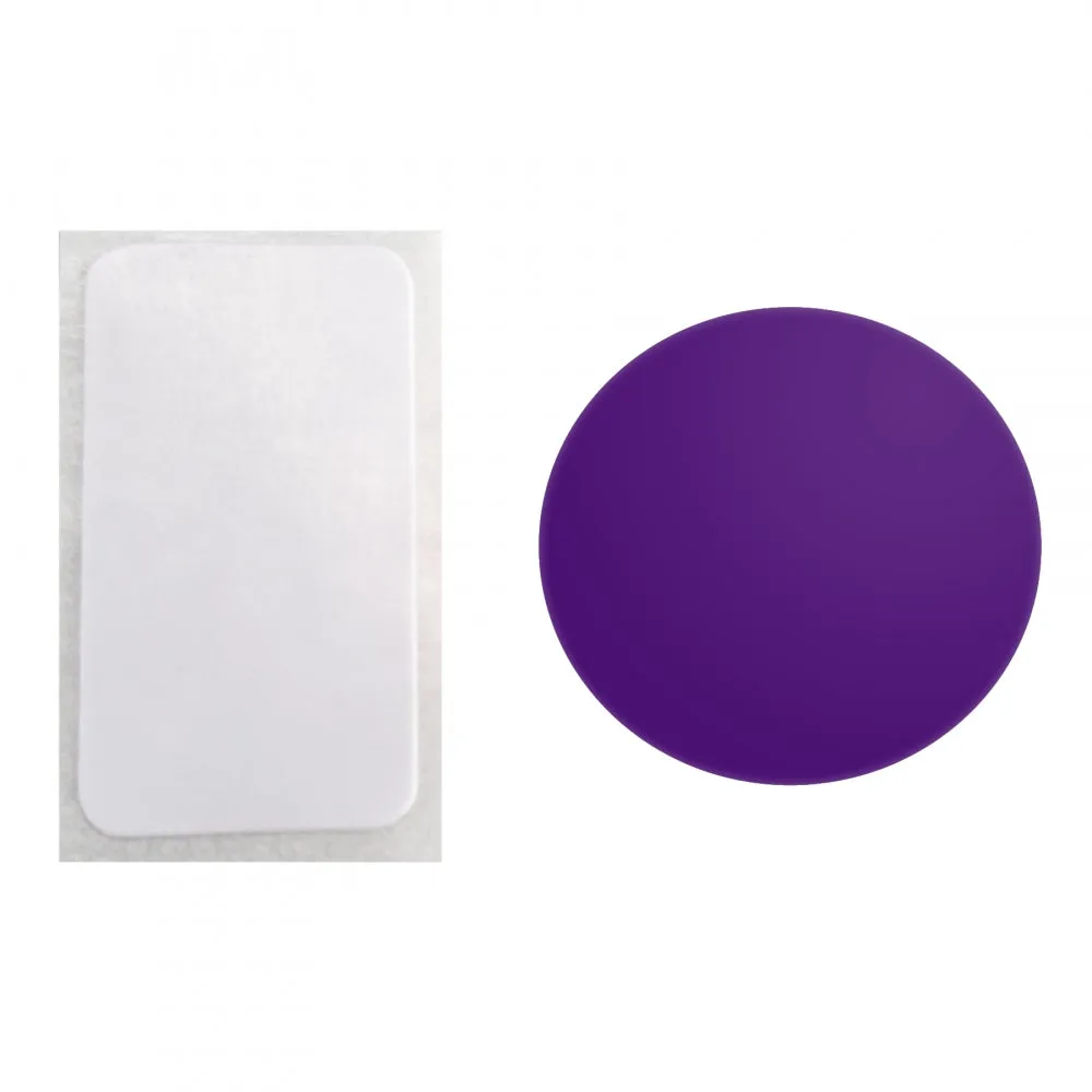 Removable Logo Power Button LED Purple Color Change Sticker Decal for Xbox One Console -GX00083P*5