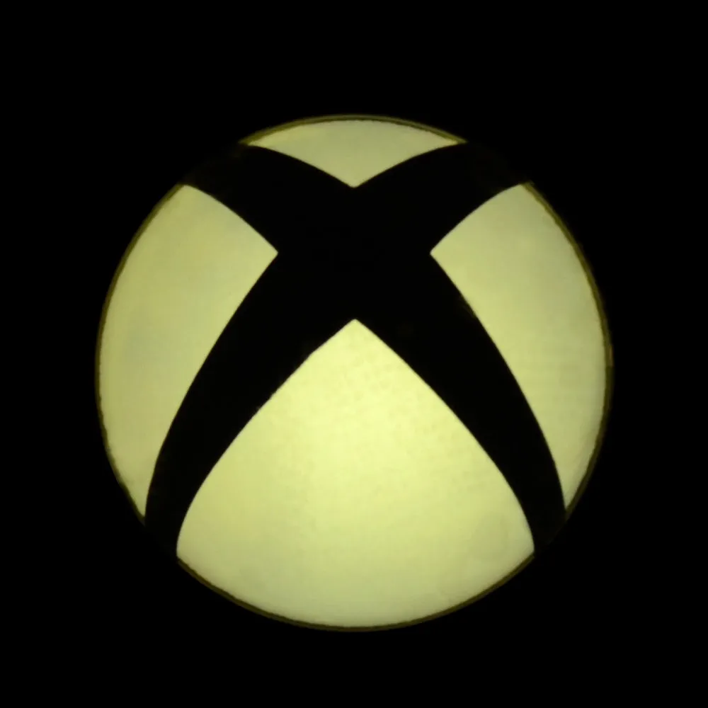 Removable Logo Power Button LED Yellow Color Change Sticker Decal for Xbox One Console -GX00083Y*5