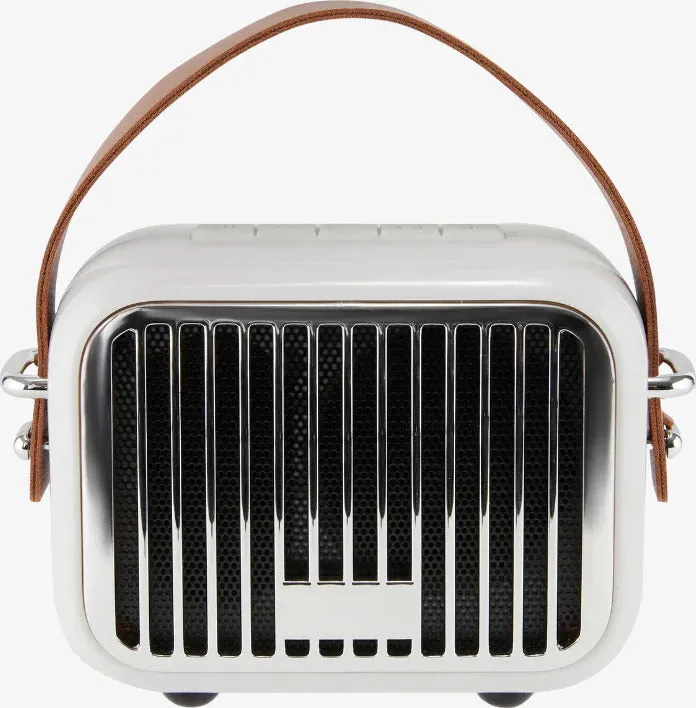 Retro White Mini Wireless Bluetooth Speaker