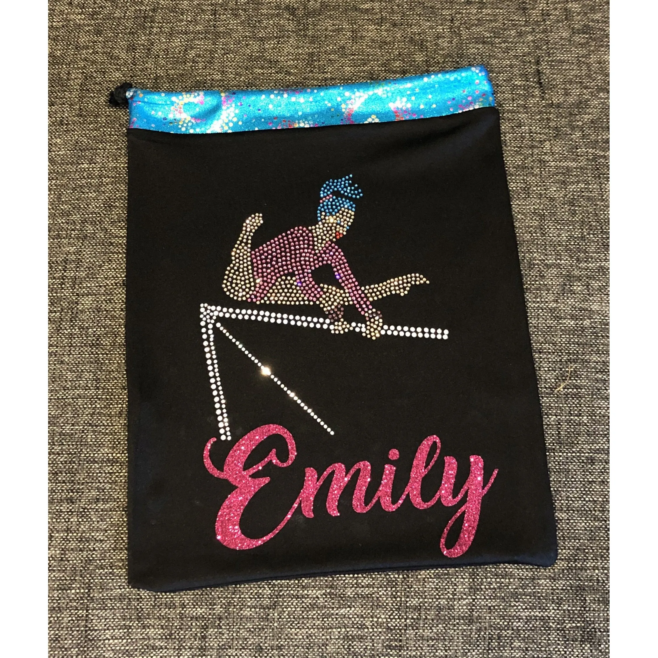 Rhinestone Bars Gymnastics Grips Bag