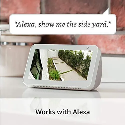Ring Spotlight Cam Battery HD Security Camera with Built Two-Way Talk and a Siren Alarm, Black, Works with Alexa