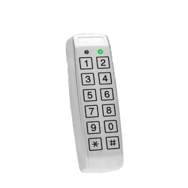 Rosslare - S43 - Mullion Piezoelectric PIN Standalone Controller - Anti-Vandal - 500 Users - 12-24VDC -  IP65