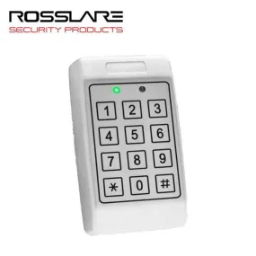 Rosslare - T43 - Piezoelectric PIN Standalone Controller - Anti-Vandal - 500 Users - 12-24VDC -  IP65