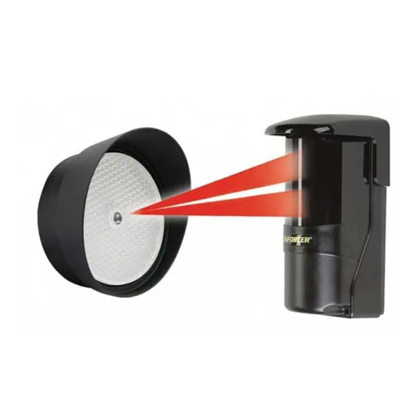 Seco-Larm - Reflective Photoelectric Beam Sensor for Gates / Garages-  50 Ft Range