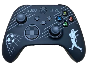 Silicone Cover For XBOX Series X/S Controller Case Skin - White Soccer