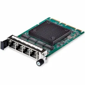 StarTech.com 4-Port RJ45 Gigabit OCP 3.0 Server Network Card w/Intel&reg; I350, SFF 4C /PCIe 3.0/PXE/VLAN/9K Jumbo, Multi-Speed Ethernet NIC