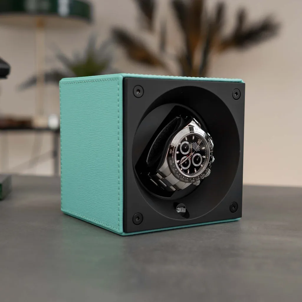 Swiss KubiK Masterbox – Turquoise Leather