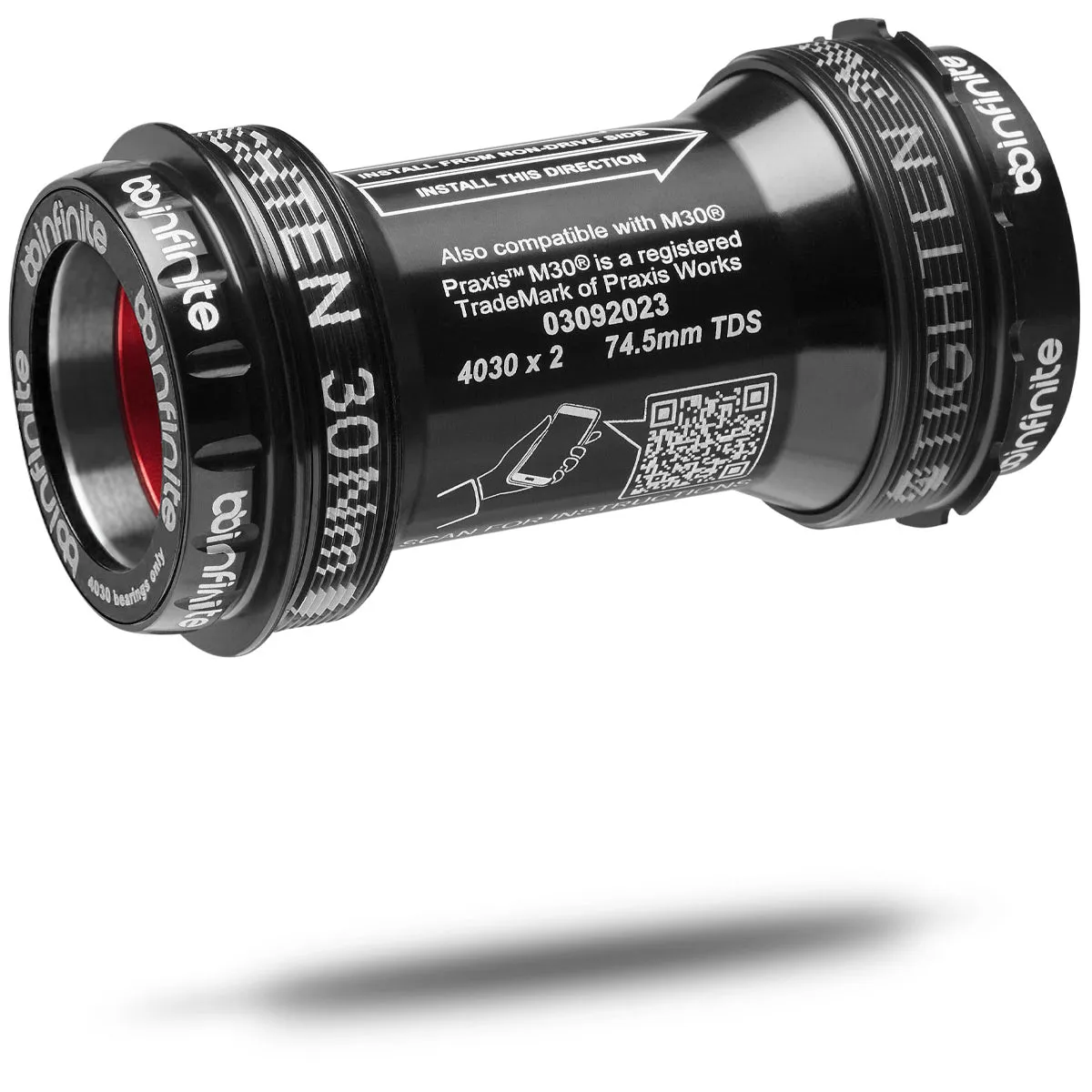 T47-External for 30mm MTB Bottom Brackets (73mm Frame BB Shells Only)