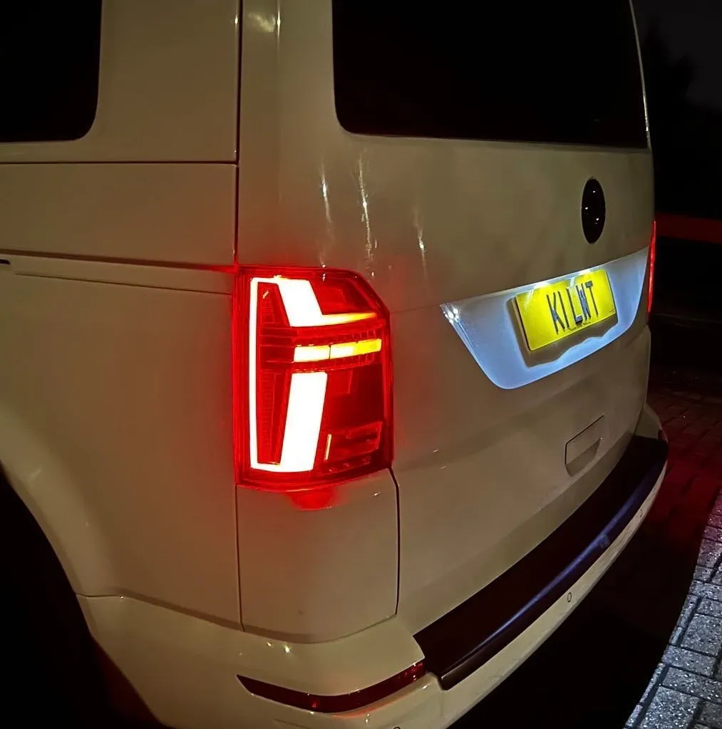 T6 Tailgate LED rear lights with dynamic indicator (T6.1 style) 2015 - 2019