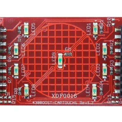 Texas Instruments Capacitive Touch BoosterPack for MSP430 430BOOST-CAPTOUCH1