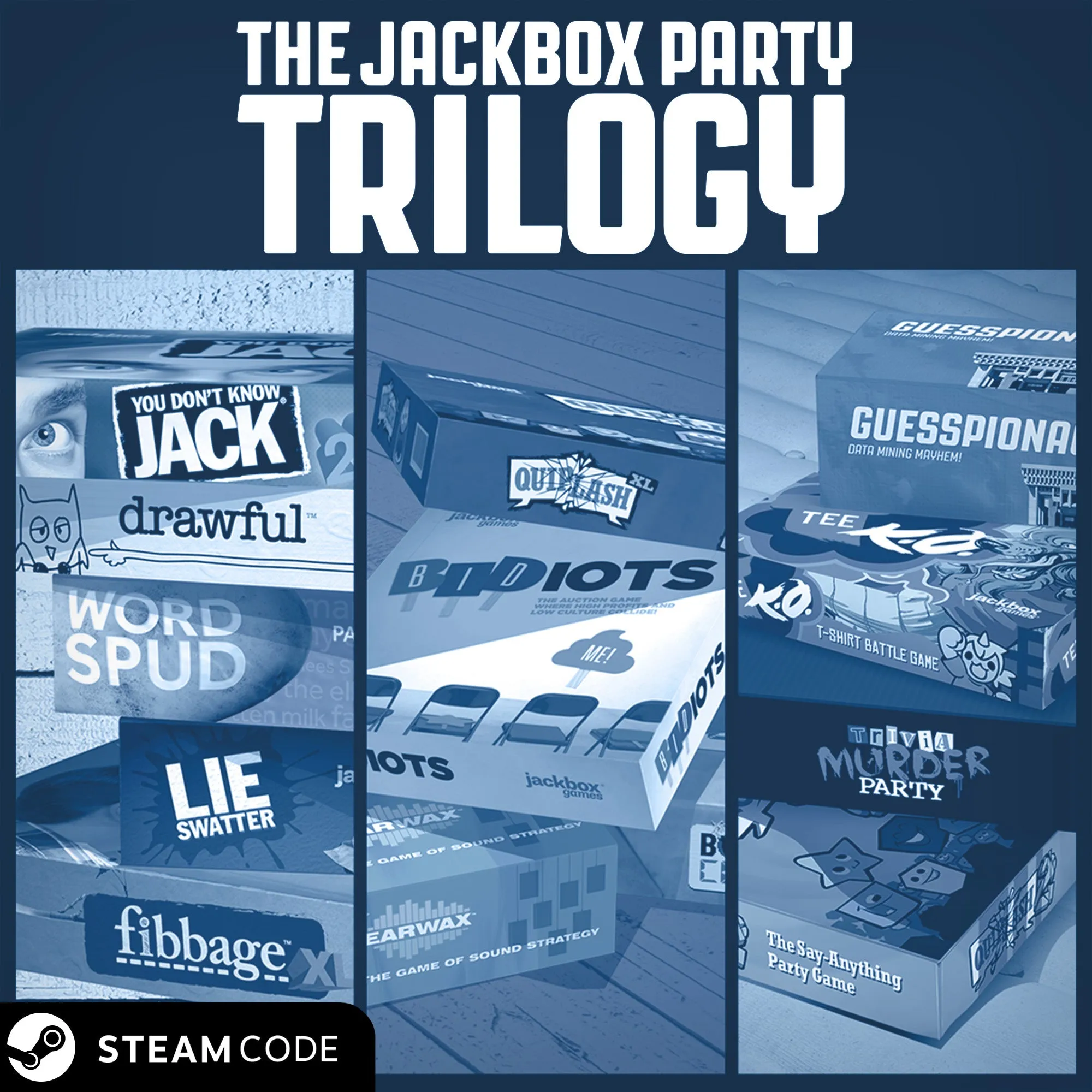 The Jackbox Party Trilogy