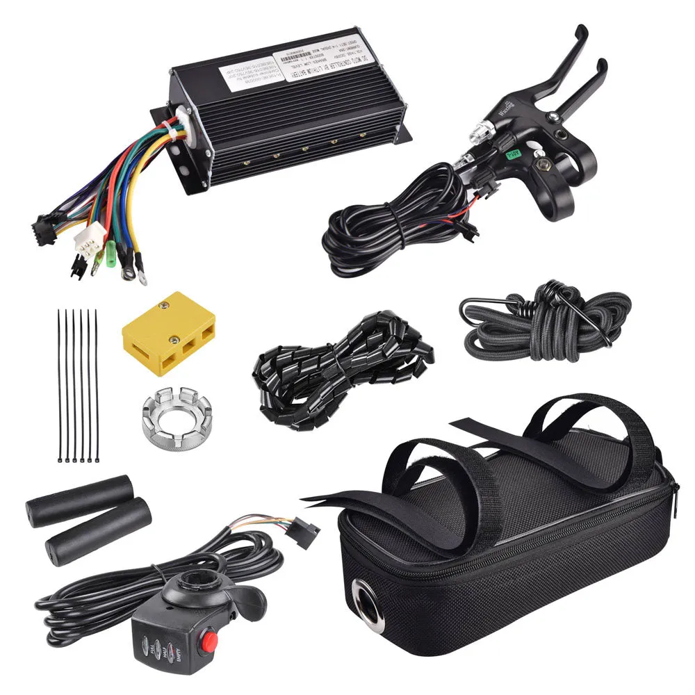TheLAShop 36v 750W 24in Front Wheel Electric Bicycle E-Bike Motor Kit