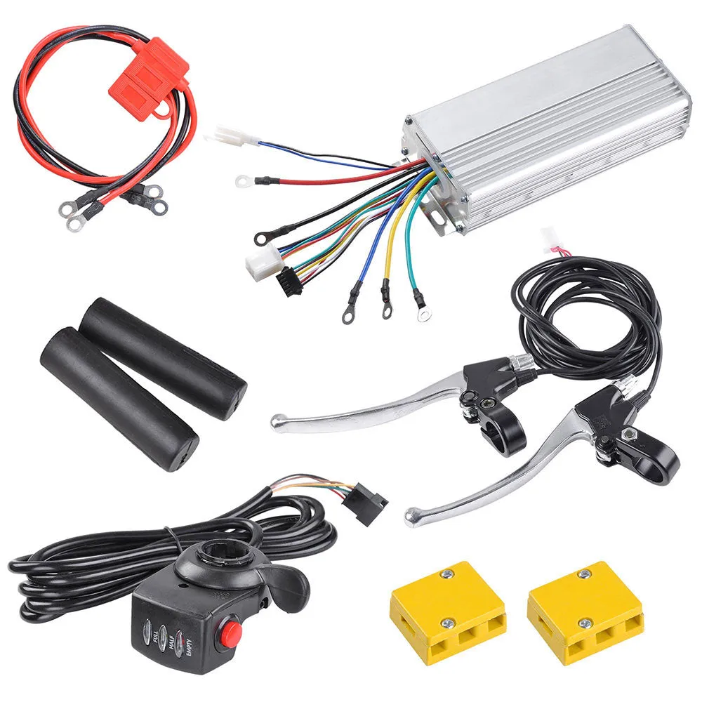 TheLAShop 48v 1000w 26 Inch Front/ Rear Electric Bicycle Motor Conversion Kit