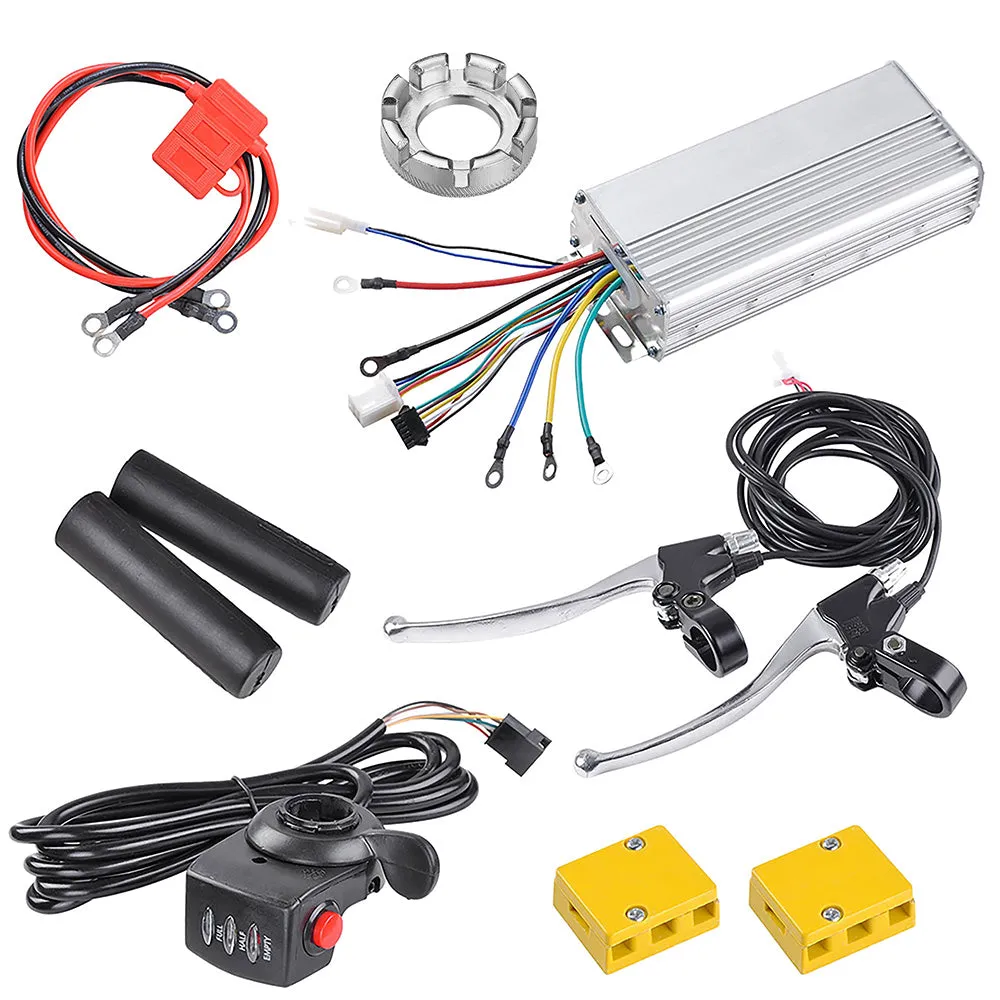 TheLAShop 48v 1000w 26 Inch Front/ Rear Electric Bicycle Motor Conversion Kit