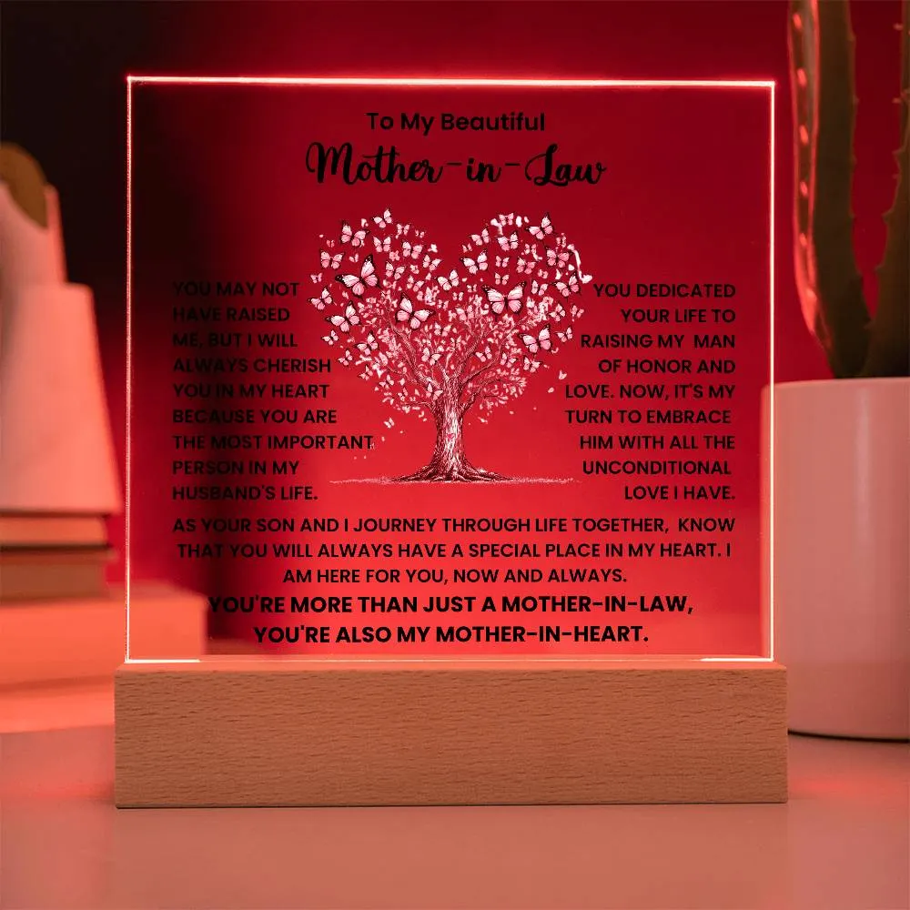 To My Husband Mom Acrylic