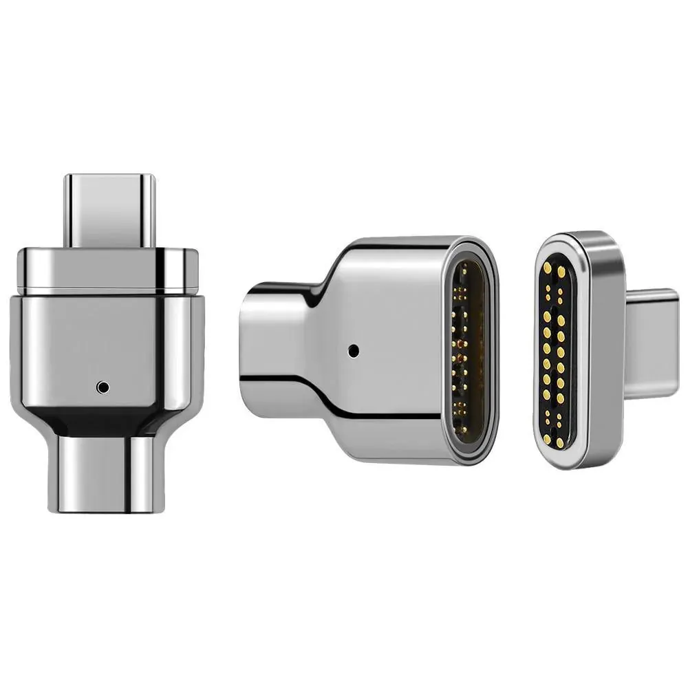 USB Type-C Thunderbolt Magnetic Connector: Supports up to 100W 40GB/S PD Data Transfer 5K@60Hz Video Output