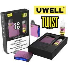 Uwell Caliburn AK3 Pod Kit & Salt 10mL Bundle