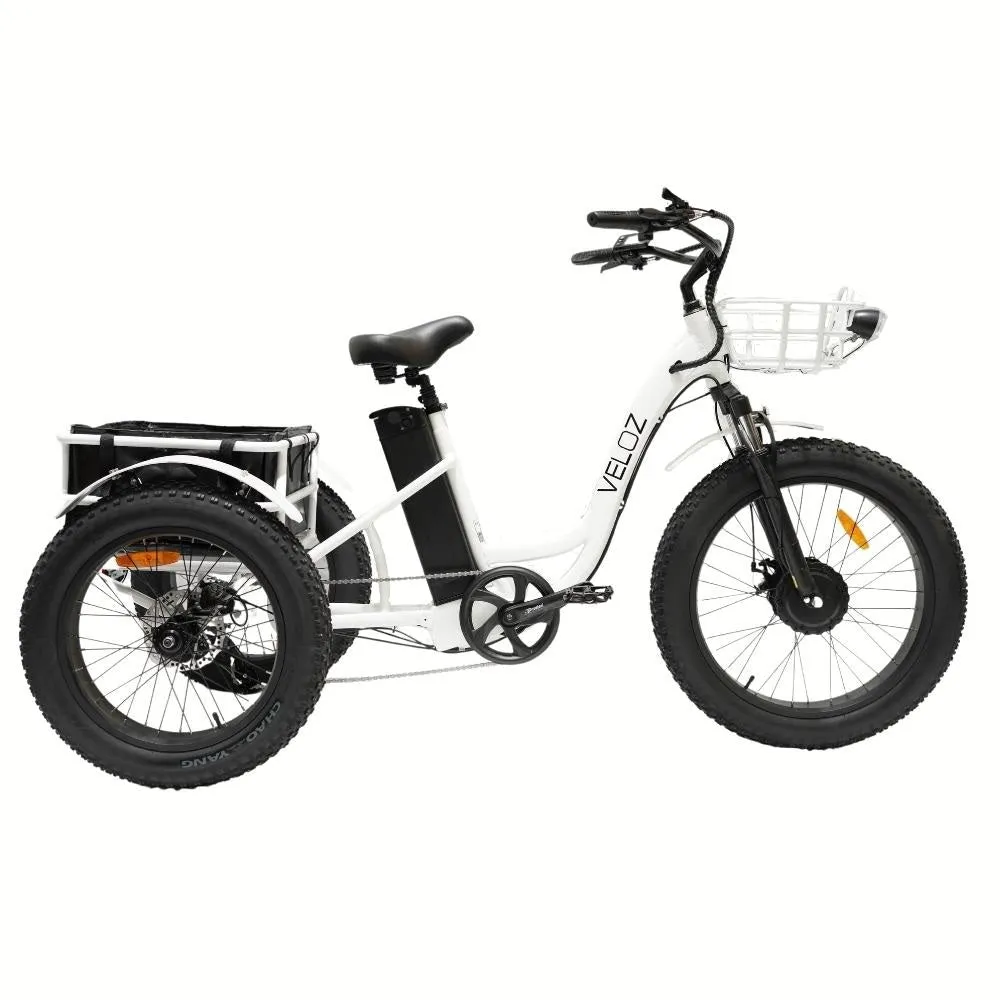 Veloz Grand-Prix Electric Trike Bike 500-750W Motor 120 Km Autonomy 20Ah Samsung Battery 150  Kilos weight load 6 Months Free Service