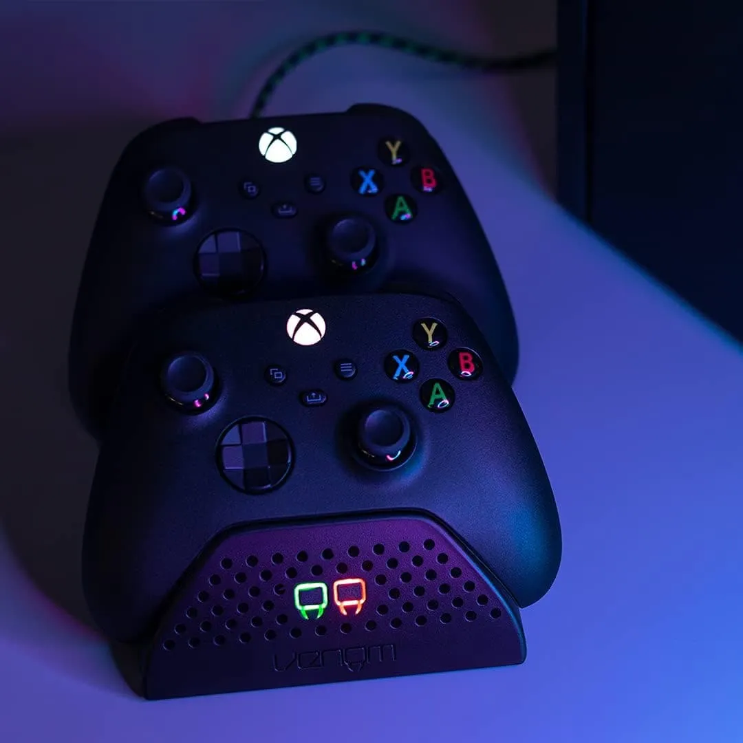 VENOM Xbox Series X/S & One Twin Docking Station - Black