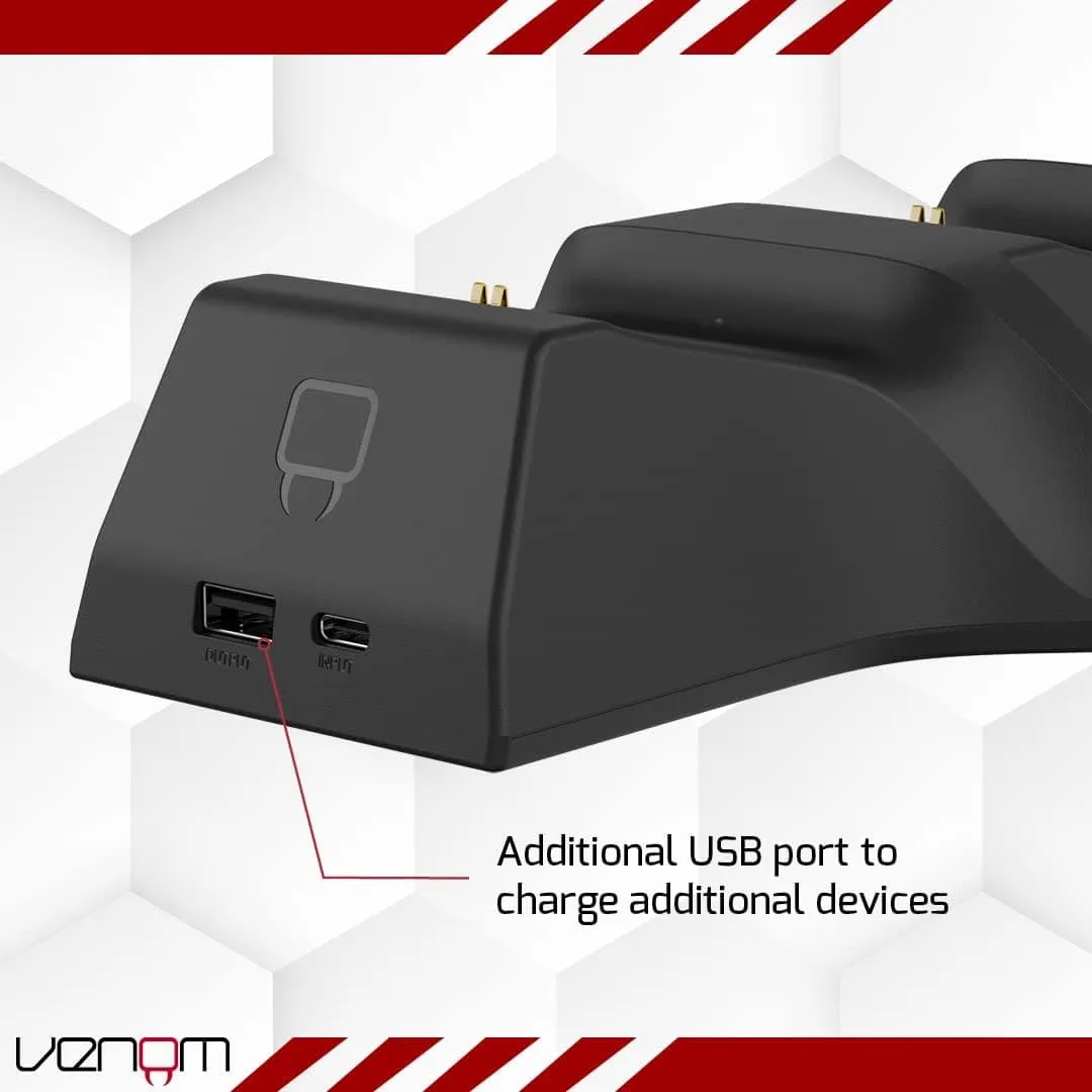 VENOM Xbox Series X/S & One Twin Docking Station - Black