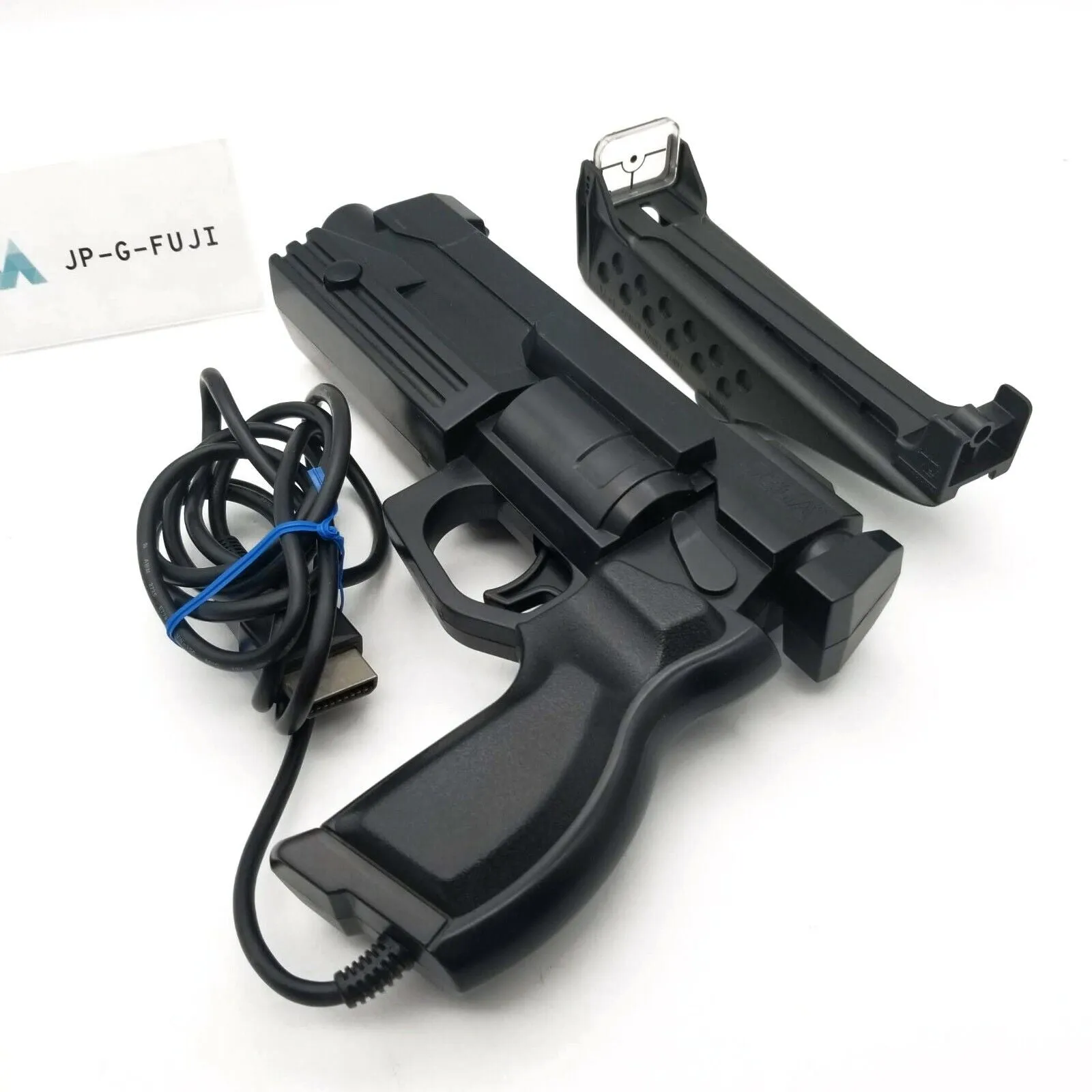 Virtua Gun HSS-0122 controller Sega Saturn Guncon from Japan w/ Rare scope