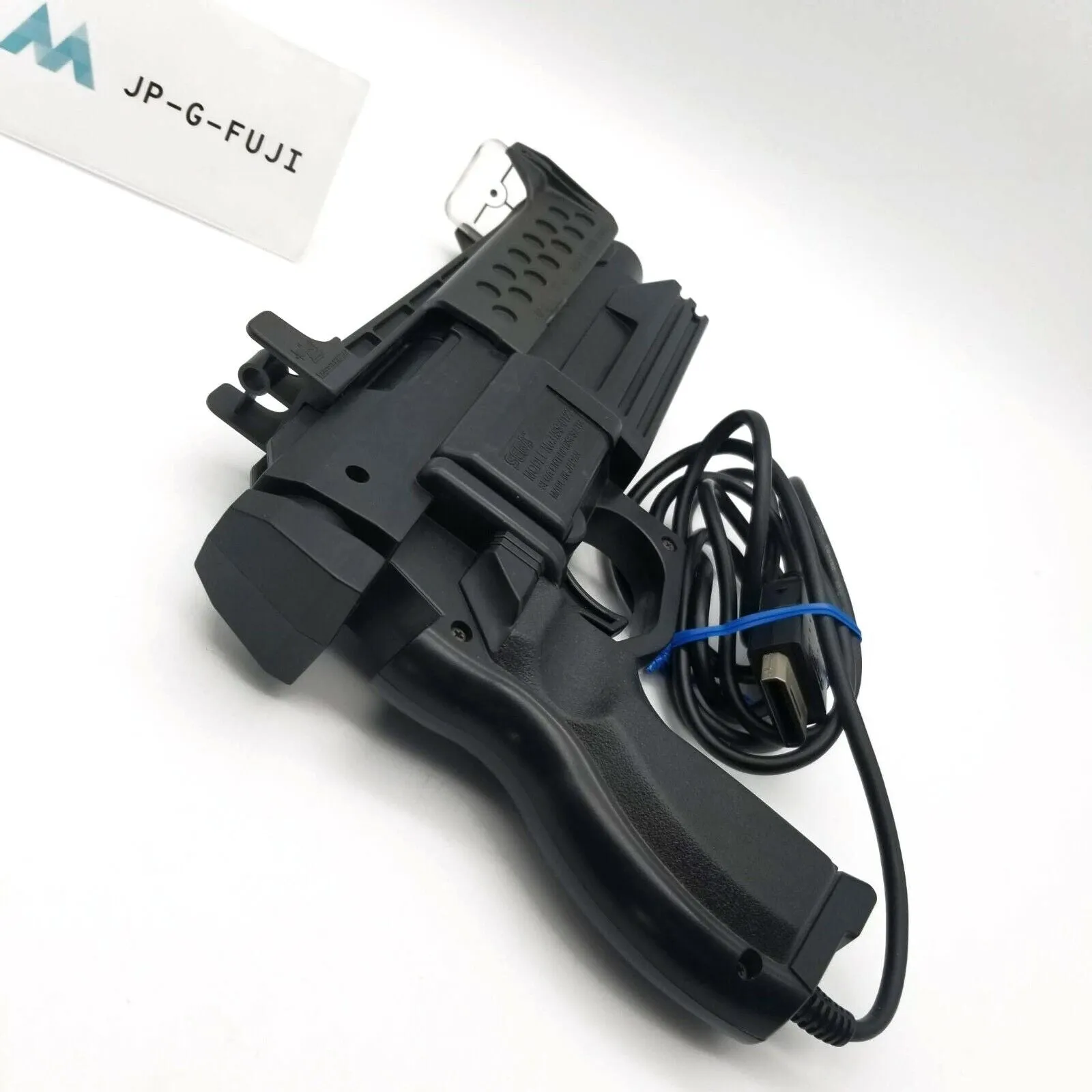 Virtua Gun HSS-0122 controller Sega Saturn Guncon from Japan w/ Rare scope