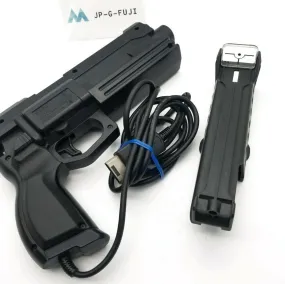 Virtua Gun HSS-0122 controller Sega Saturn Guncon from Japan w/ Rare scope