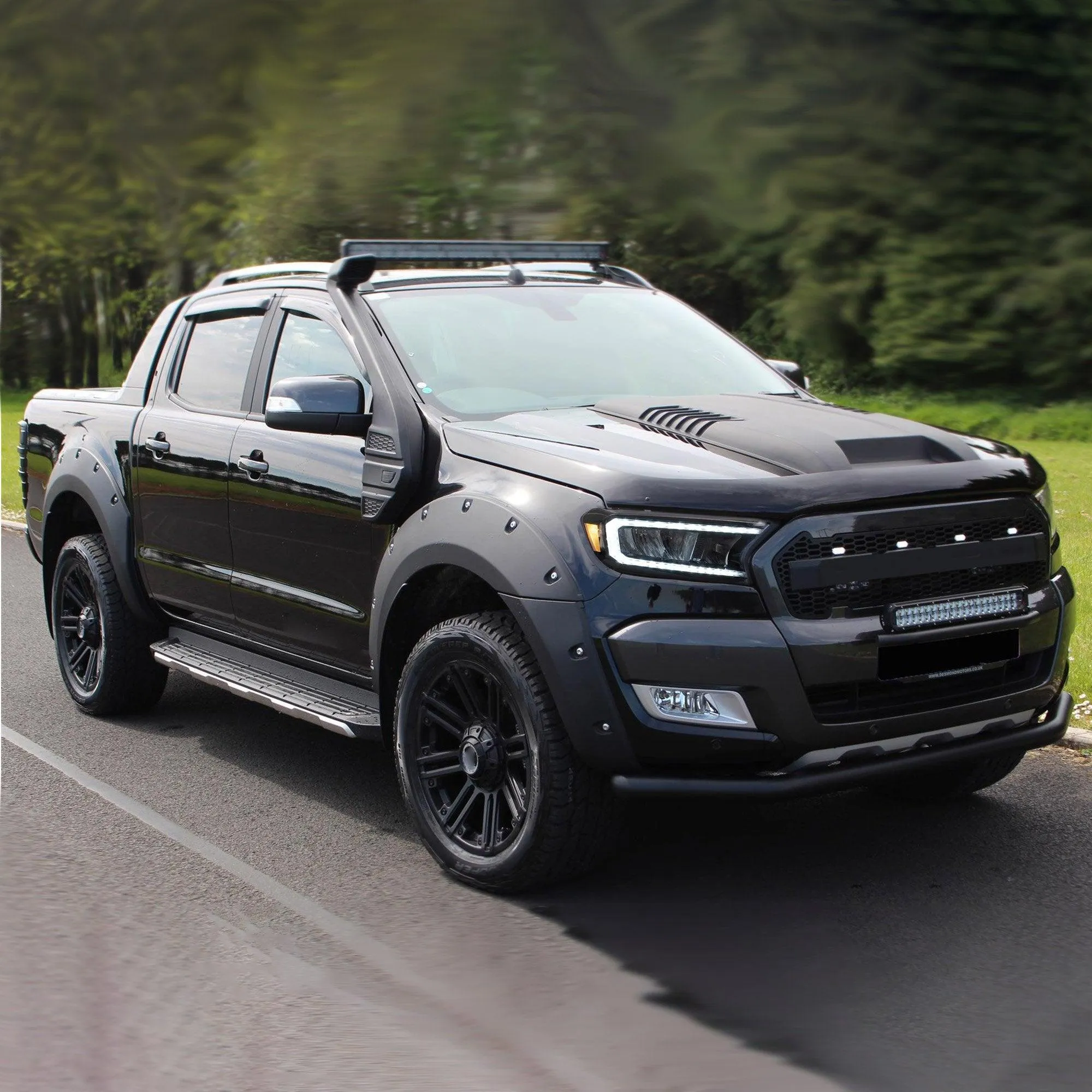 VLAND Full LED Headlights For Ford Ranger T6 Raptor & Wildtrak 2015-2020 (For International Version)