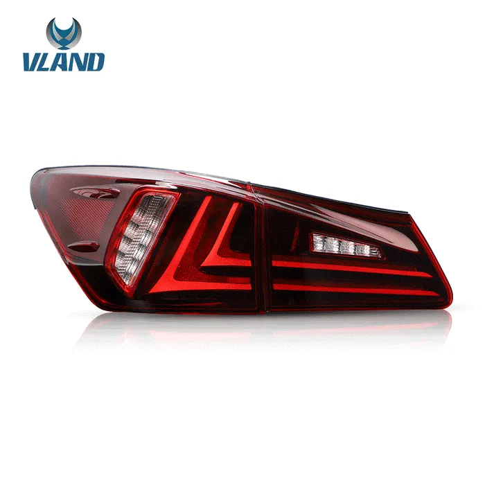 VLAND Full LED Tail Lights For Lexus IS250 IS350 2005-2013 ISF 2007-2014 [XE20]