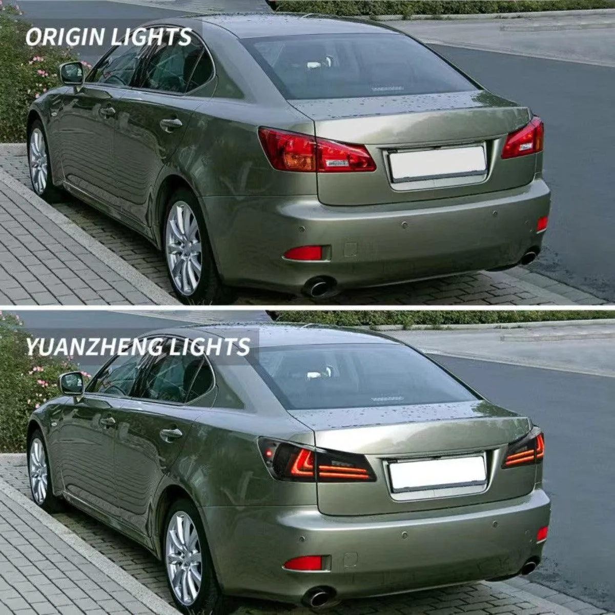 VLAND Full LED Tail Lights For Lexus IS250 IS350 2005-2013 ISF 2007-2014 [XE20]