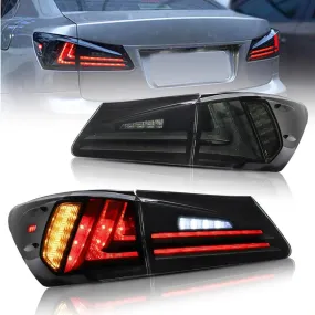 VLAND Full LED Tail Lights For Lexus IS250 IS350 2005-2013 ISF 2007-2014 [XE20]