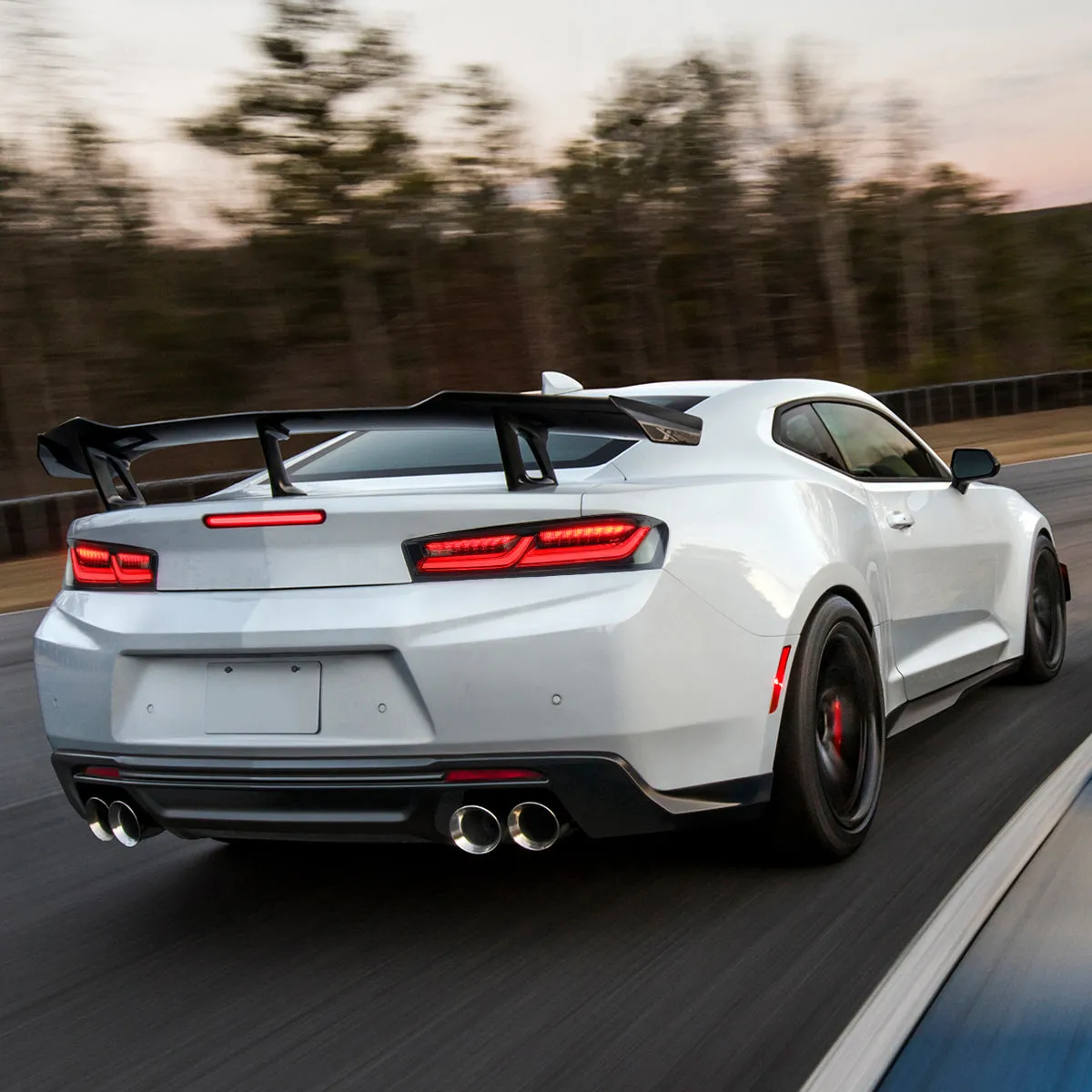 VLAND LED Taillights For Chevrolet Chevy Camaro 2016 2017 2018 with Sequential Switchback Turn Signal (Fit For American Models)