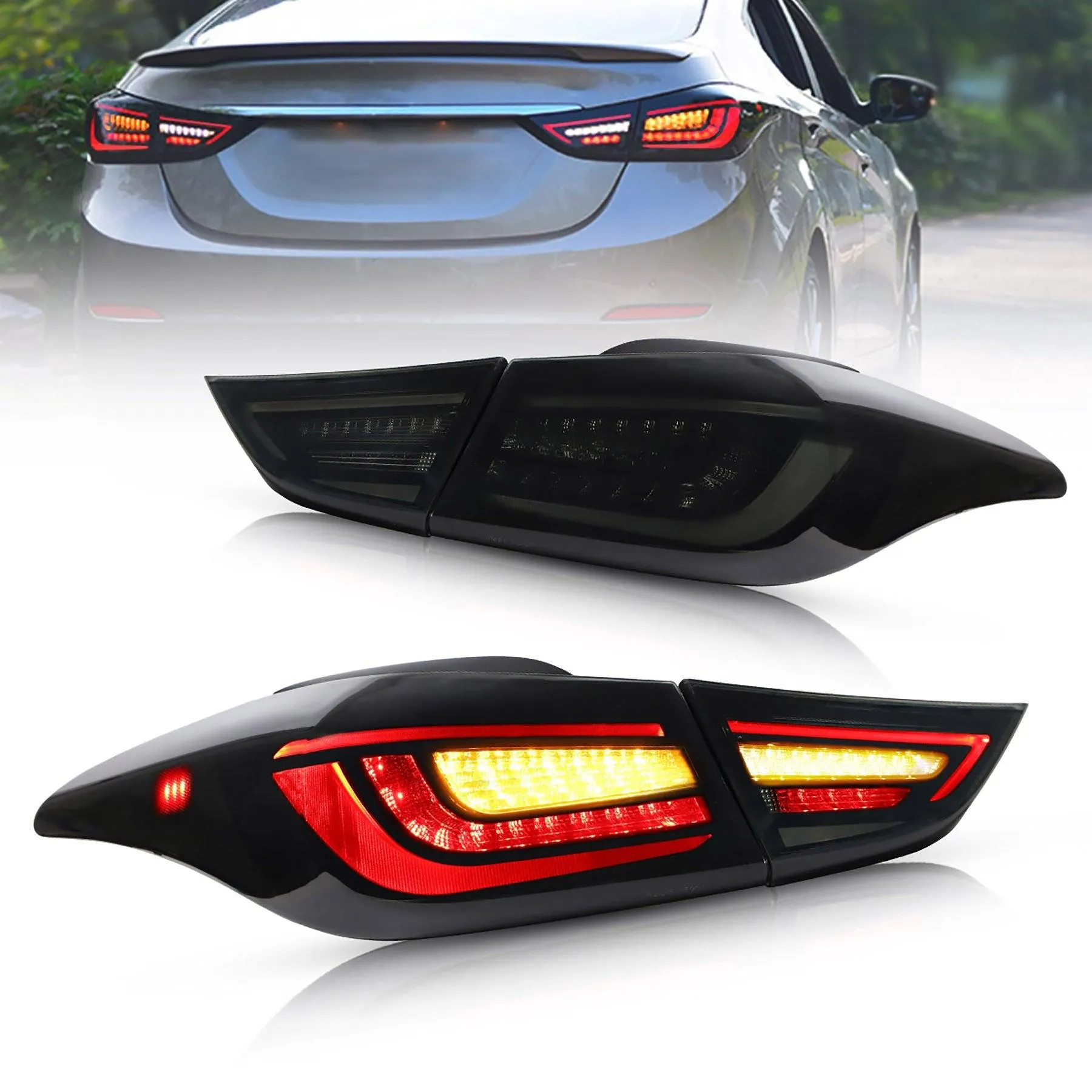 VLAND Tail Lights For Hyundai Elantra (Avante MD) 2011-2016