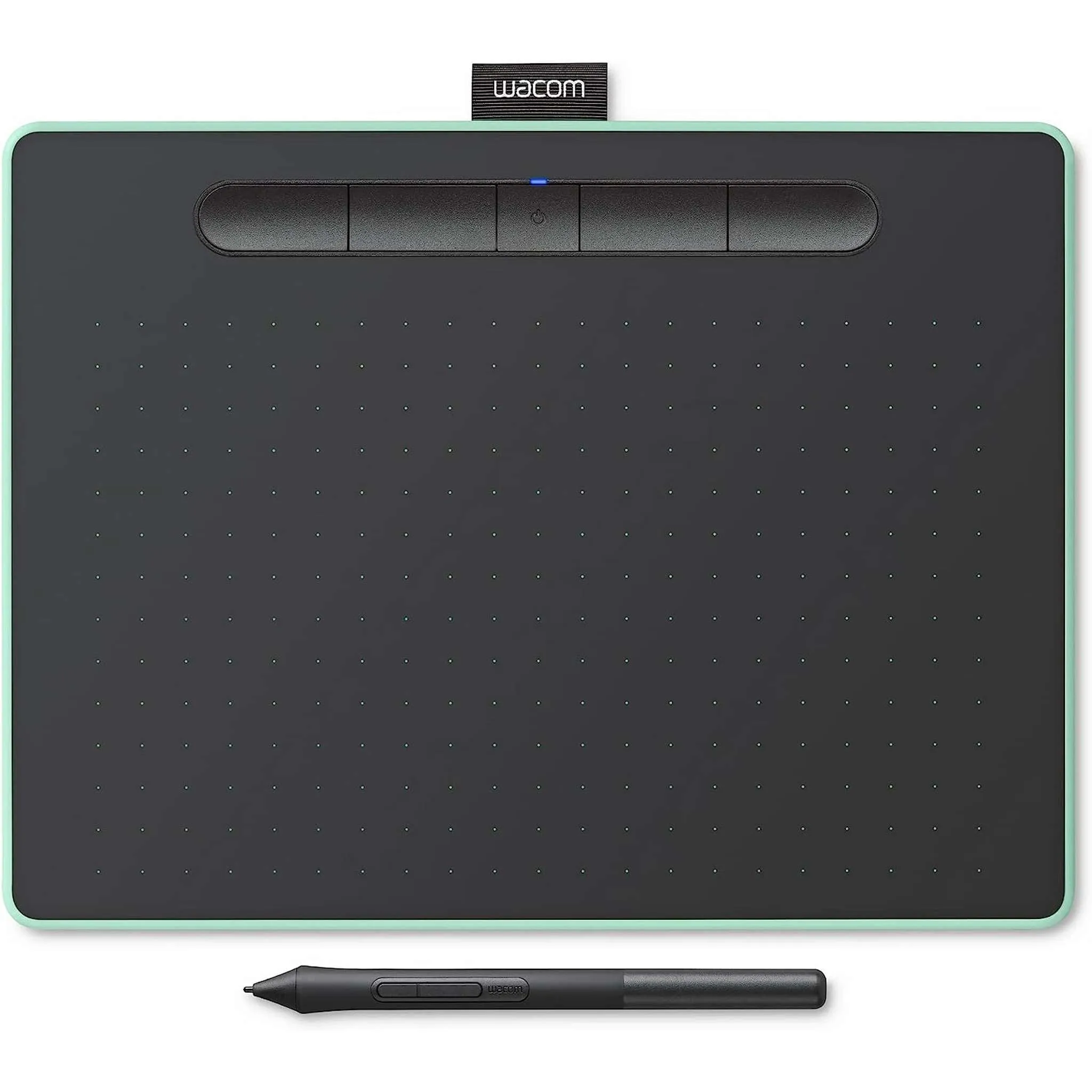 Wacom Intuos Medium Bluetooth Graphics Drawing Tablet, (Pistachio Green)