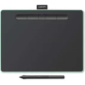 Wacom Intuos Medium Bluetooth Graphics Drawing Tablet, (Pistachio Green)