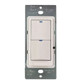Wattstopper LMSW-102 2-Button Wall Switch